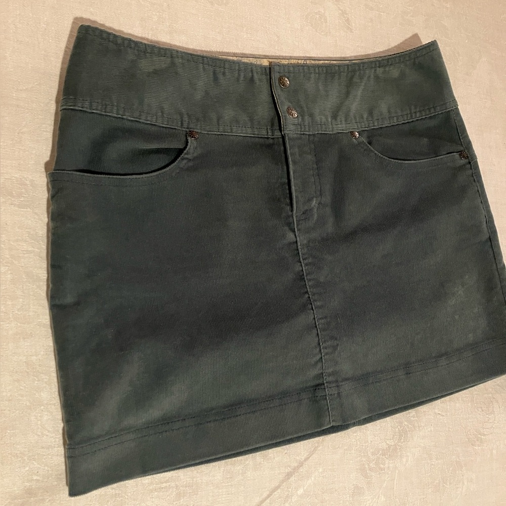 Athleta Corduroy Mini Skirt